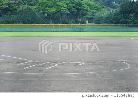 Attack and defense at home plate Attack and defense at home plate 115542685