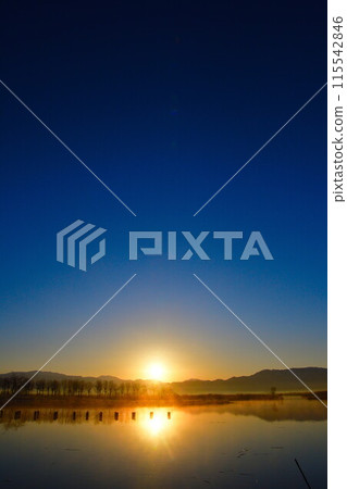 Fukushima-dora in the morning (Niigata) 115542846