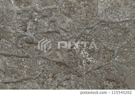 Dirty Old Stone Retro Gray Rough Solid Wall Texture Abstract Pattern Background Grey Hard Rock Structure 115545202