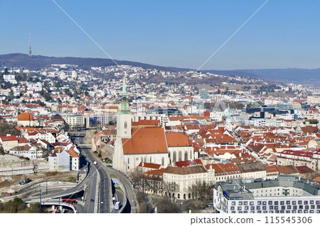 Skyline with TV tower Skyline with TV tower 115545306