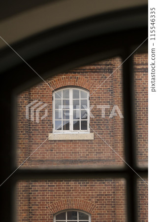 Lattice windows at Maizuru Red Brick Park 115546335