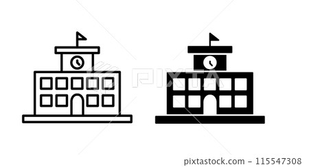 School icon vector design template School icon vector design template 115547308