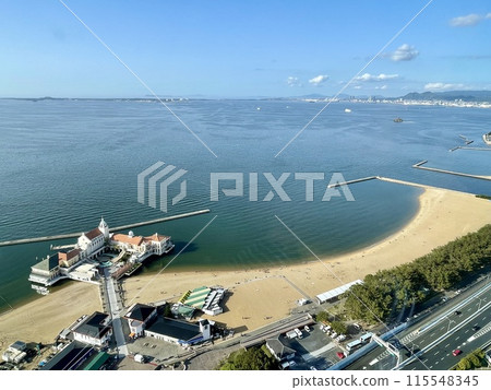 [福岡]從福岡塔眺望博多灣 115548345