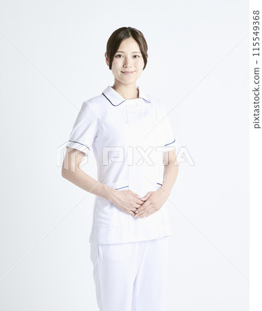 White back nurse 115549368