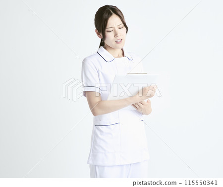 White back nurse White back nurse 115550341