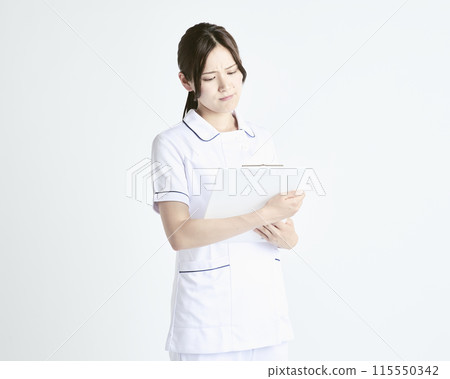White back nurse 115550342