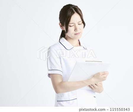 White back nurse 115550343