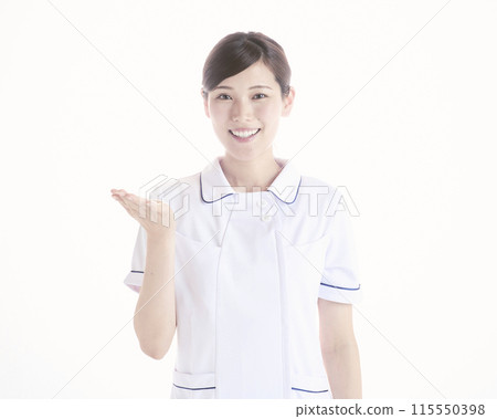 White back nurse White back nurse 115550398