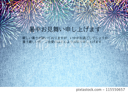 煙火日本圖案夏季背景 煙火日本圖案夏季背景 115550657