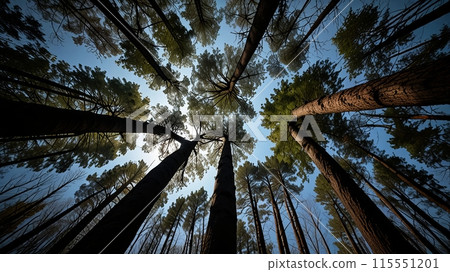 LowAngle View trees LowAngle View trees 115551201