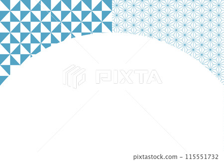 Japanese pattern, design, Japanese paper, background 115551732