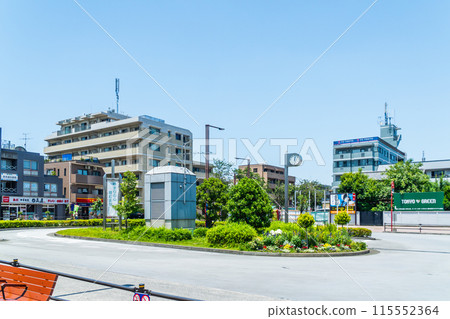 Tokyo Keio Line Tobitagyō Station North Exit Rotary 115552364