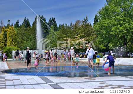 有噴泉的公園 115552750