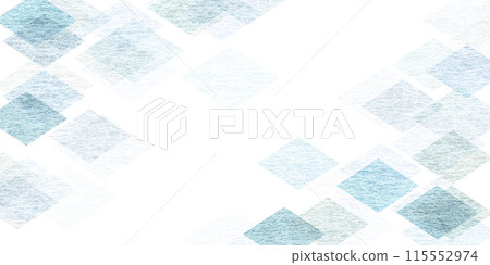 日本圖案夏季水彩背景 115552974