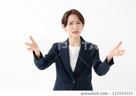 A woman complaining 115553553