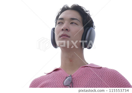年輕男子的時尚肖像 年輕男子的時尚肖像 115553734