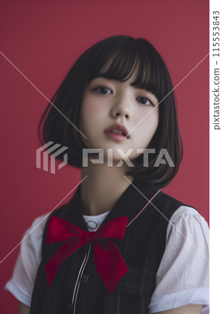 日本女性的波波頭好看 115553843