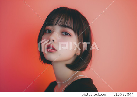 日本女性的波波頭好看 115553844