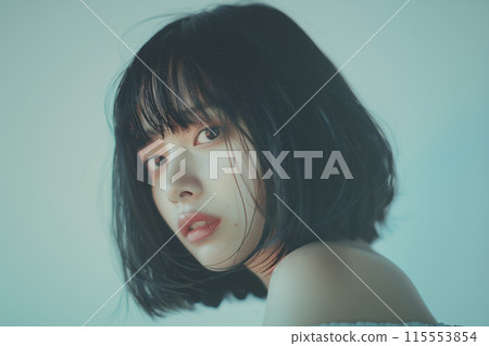 日本女性的波波頭好看 日本女性的波波頭好看 115553854