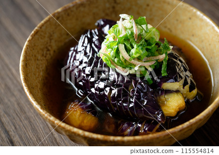 Deep fried eggplant Deep fried eggplant 115554814