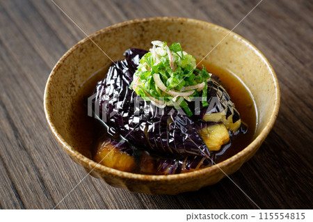 Deep fried eggplant 115554815