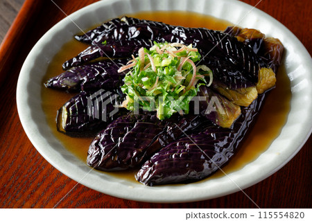 Deep fried eggplant Deep fried eggplant 115554820