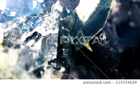 Celestite mineral surface 115554839