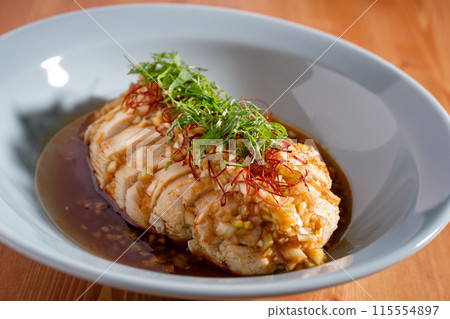 Drooled chicken 115554897