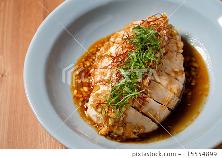 Drooled chicken Drooled chicken 115554899