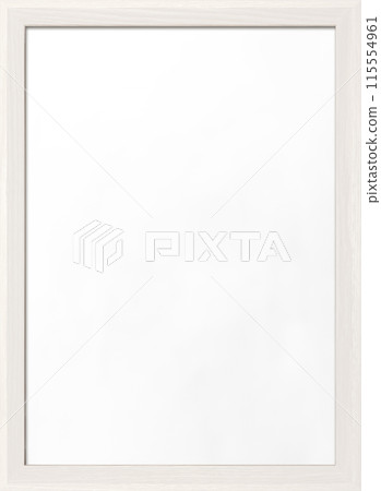A vertical background image of a whiteboard with a white wooden frame A vertical background image of a whiteboard with a white wooden frame 115554961