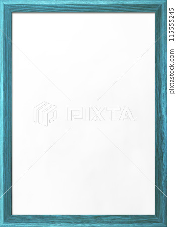 A vertical background image of a whiteboard with a light blue wooden frame 115555245