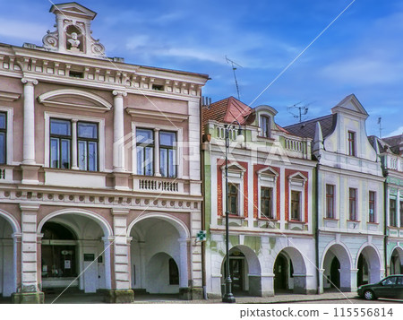 Main square in Litomysl Czech Republic Main square in Litomysl Czech Republic 115556814