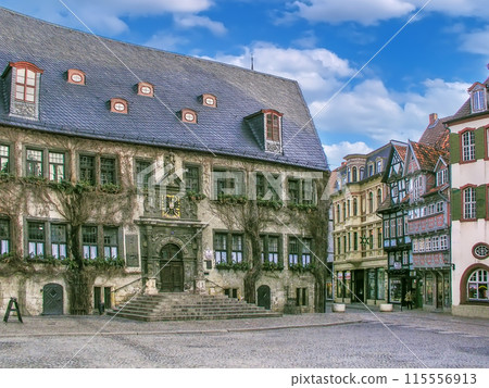 Town hall of Quedlinburg, Germany Town hall of Quedlinburg, Germany 115556913