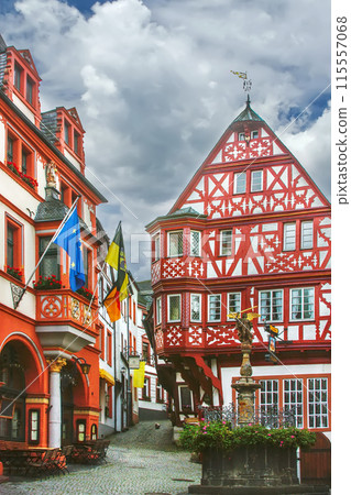 Square in Bernkastel,Germany Square in Bernkastel,Germany 115557068