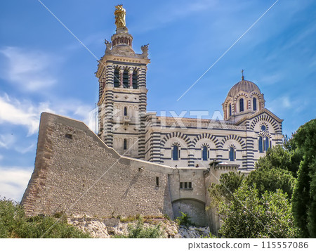 Basilica of Our Lady of the Guard, Marseille, France Basilica of Our Lady of the Guard, Marseille, France 115557086