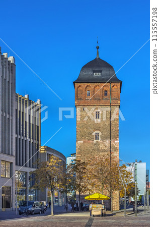 Red Tower in Chemnitz, Germany Red Tower in Chemnitz, Germany 115557198