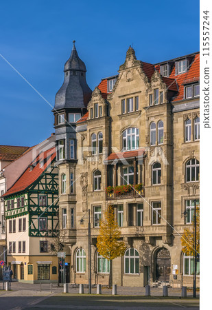 Street in Eisenach, Germany Street in Eisenach, Germany 115557244