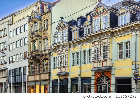 Street in Erfurt, Germany 115557252