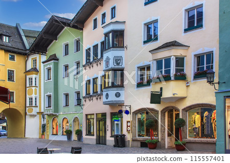Street in Kitzbuhel, Austria 115557401