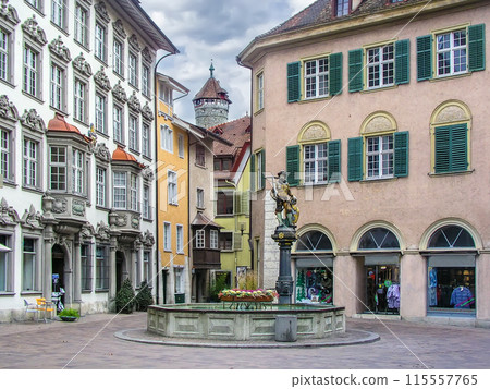 Square in Schaffhausen, Switzerland Square in Schaffhausen, Switzerland 115557765
