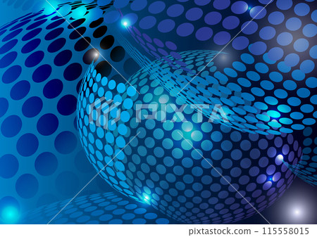 abstract ball with energetic vortices background vector abstract ball with energetic vortices background vector 115558015