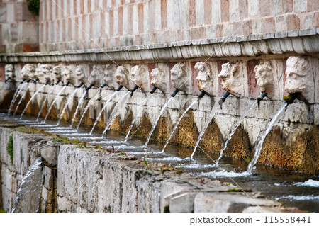 The Fontana delle 99 Cannelle in L Aquila - Abruzzo - Italy 115558441