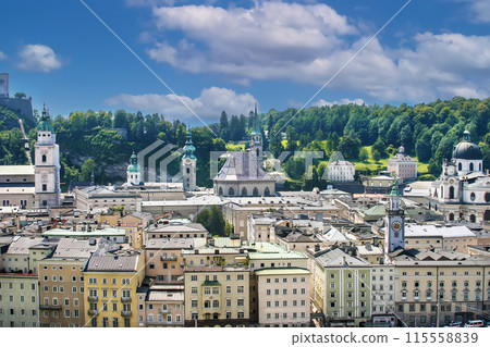 View of Salzburg , Austria View of Salzburg , Austria 115558839