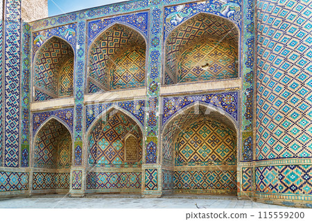 Nadir Divan-begi Madrasah, Bukhara, Uzbekistan Nadir Divan-begi Madrasah, Bukhara, Uzbekistan 115559200
