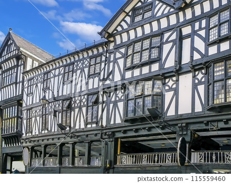 Street in Chester, England 115559460