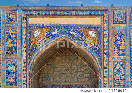Sher-Dor Madrasa, Samarkand, Uzbekistan Sher-Dor Madrasa, Samarkand, Uzbekistan 115560324