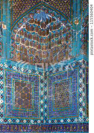 Shahi Zinda Mausoleum complex, Samarkand, Uzbekistan Shahi Zinda Mausoleum complex, Samarkand, Uzbekistan 115560404