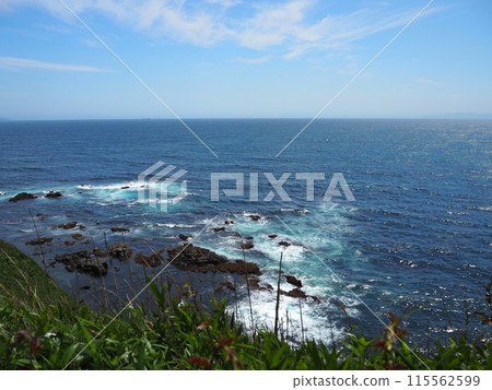 The view from the Umiu Observatory on Jogashima Island The view from the Umiu Observatory on Jogashima Island 115562599