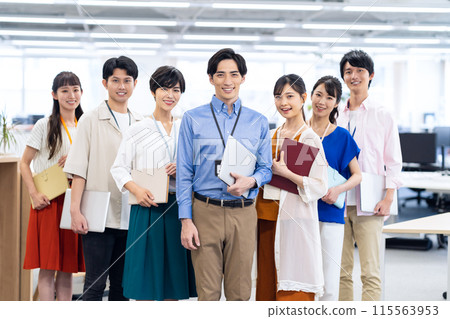 Engineer working in the office Engineer working in the office 115563953