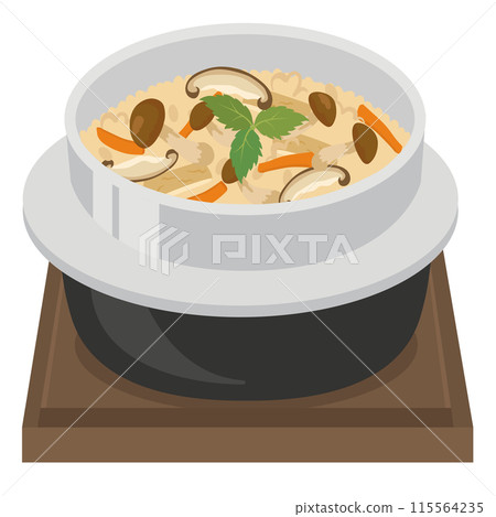 餐點_釜飯_釜飯五目釜飯 115564235